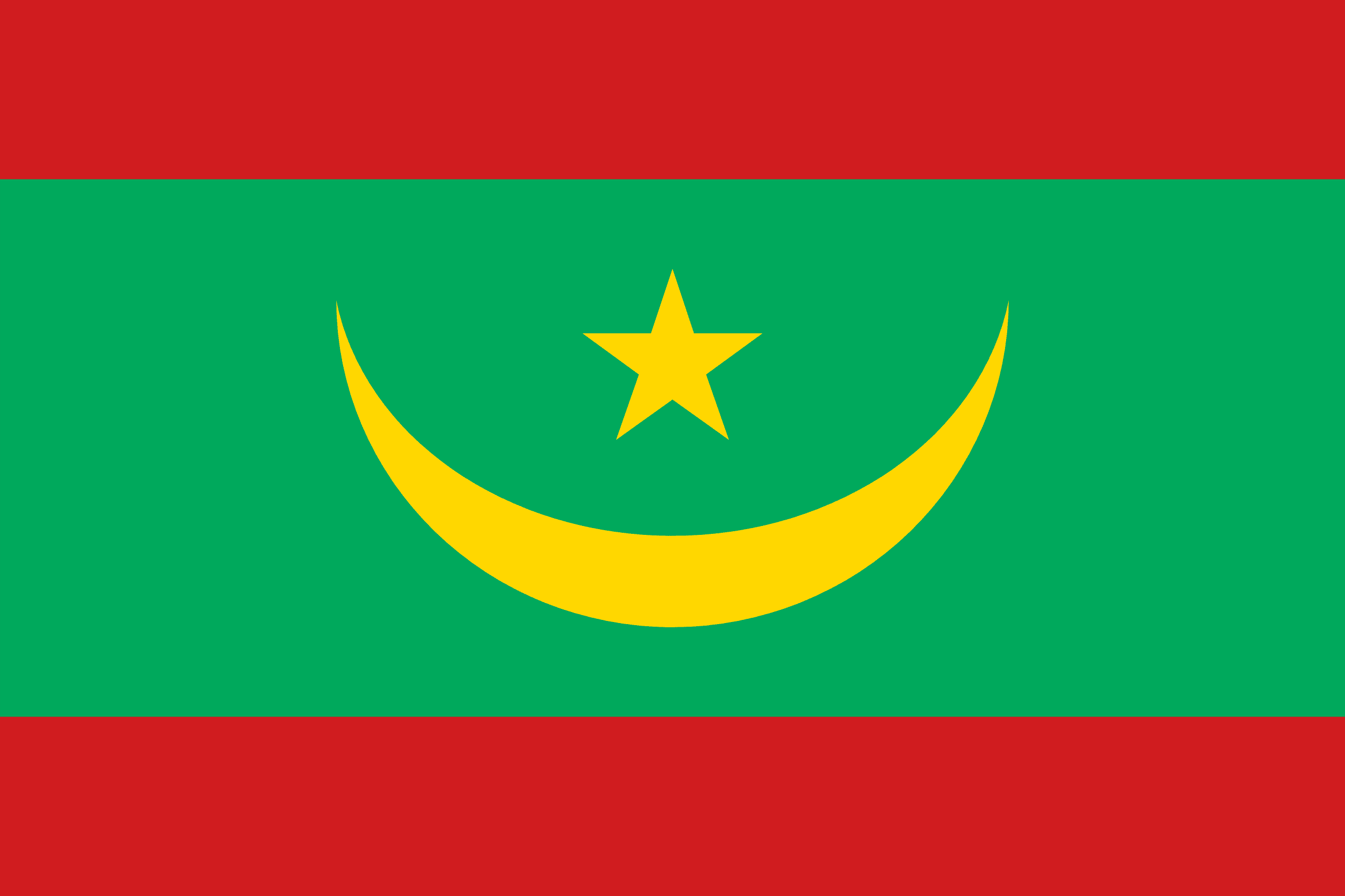 Mauritania's eSIM flag